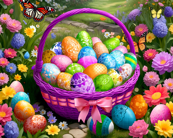500pc - Easter In Bloom